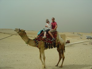 Shane & Nicky on Camel
